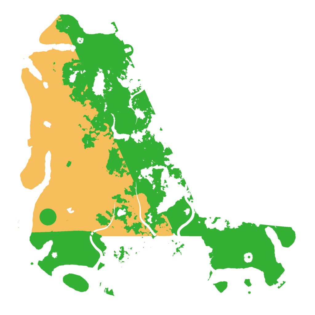 Biome Rust Map: Procedural Map, Size: 4939, Seed: 3937495