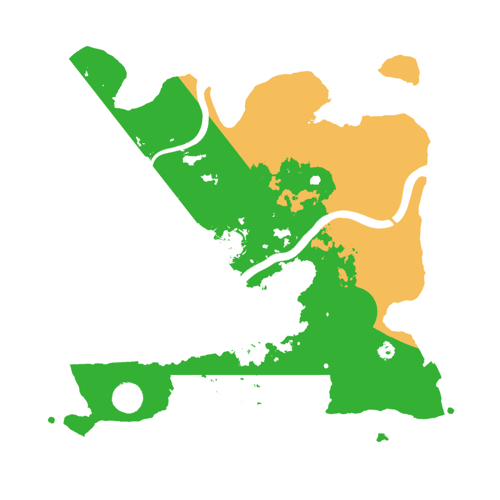 Biome Rust Map: Procedural Map, Size: 3000, Seed: 359568643