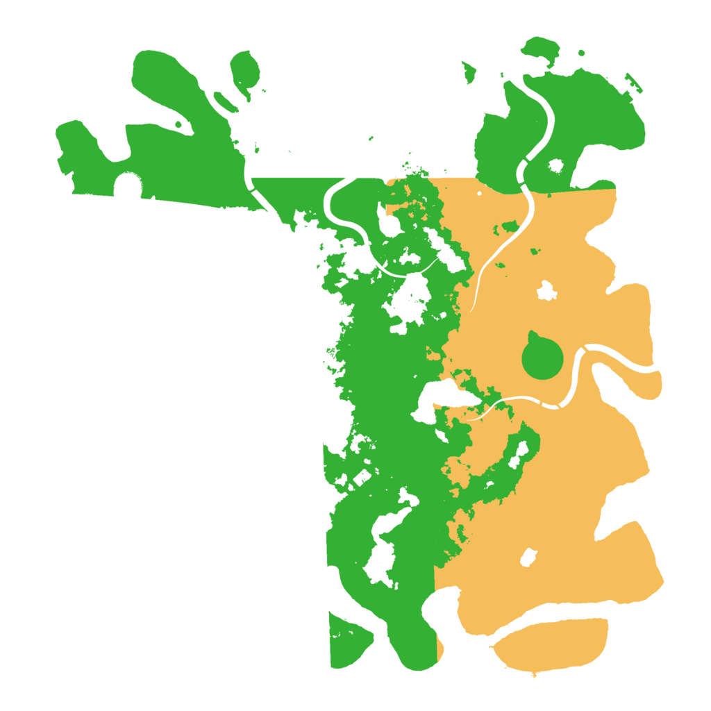 Biome Rust Map: Procedural Map, Size: 4500, Seed: 361859560
