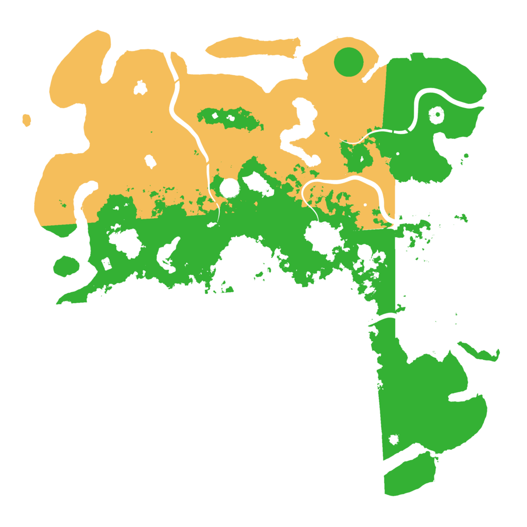 Biome Rust Map: Procedural Map, Size: 4744, Seed: 8048142