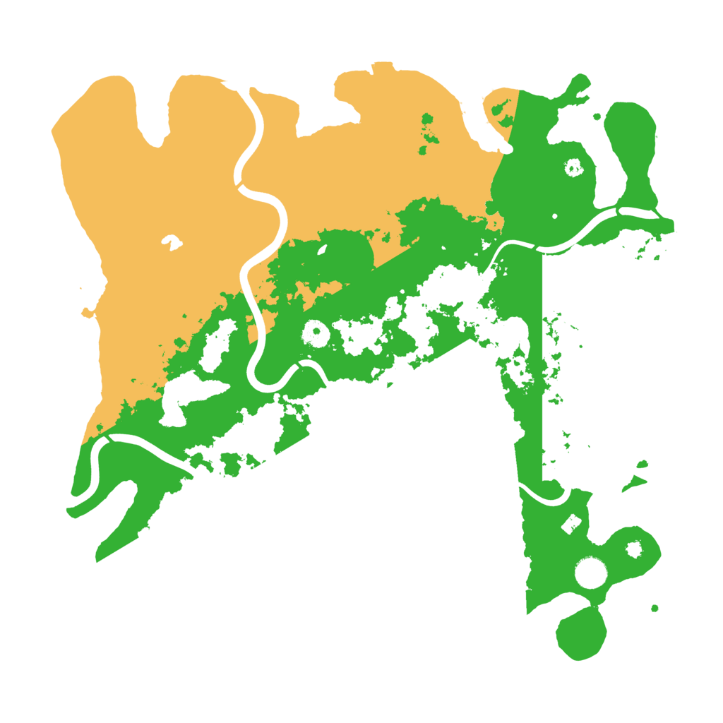 Biome Rust Map: Procedural Map, Size: 4000, Seed: 72449208