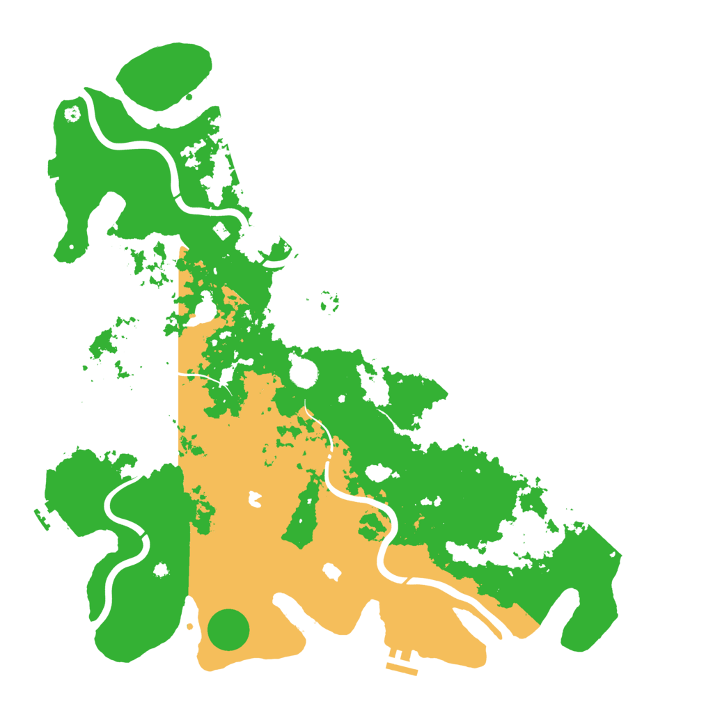 Biome Rust Map: Procedural Map, Size: 4500, Seed: 269005882