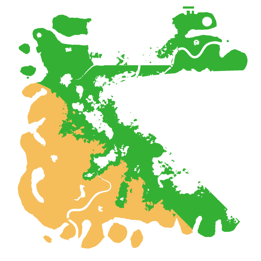 Biome Rust Map: Procedural Map, Size: 4750, Seed: 42424242