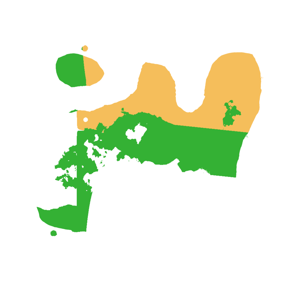 Biome Rust Map: Procedural Map, Size: 2000, Seed: 367483897