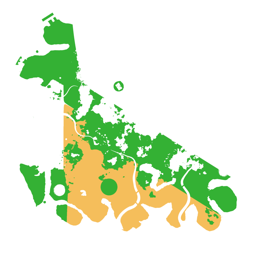 Biome Rust Map: Procedural Map, Size: 4000, Seed: 971476593