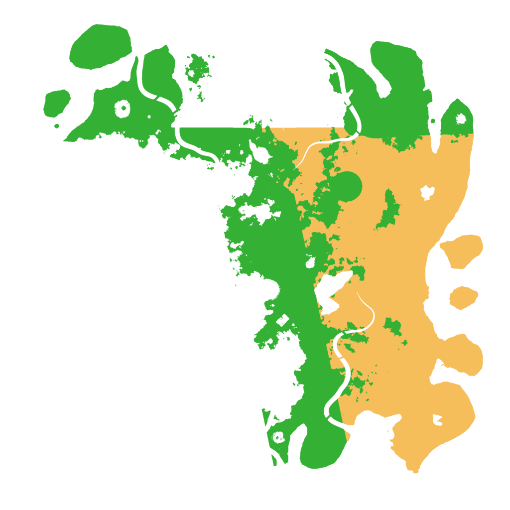 Biome Rust Map: Procedural Map, Size: 4500, Seed: 833295736