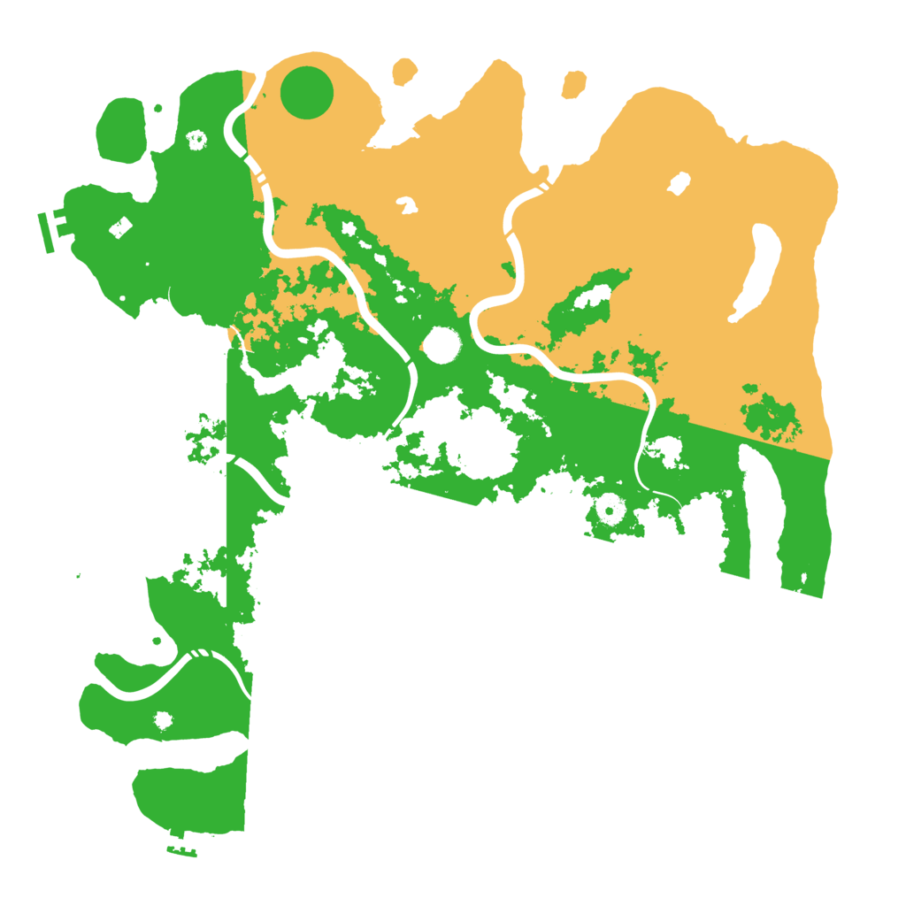 Biome Rust Map: Procedural Map, Size: 4500, Seed: 898826440