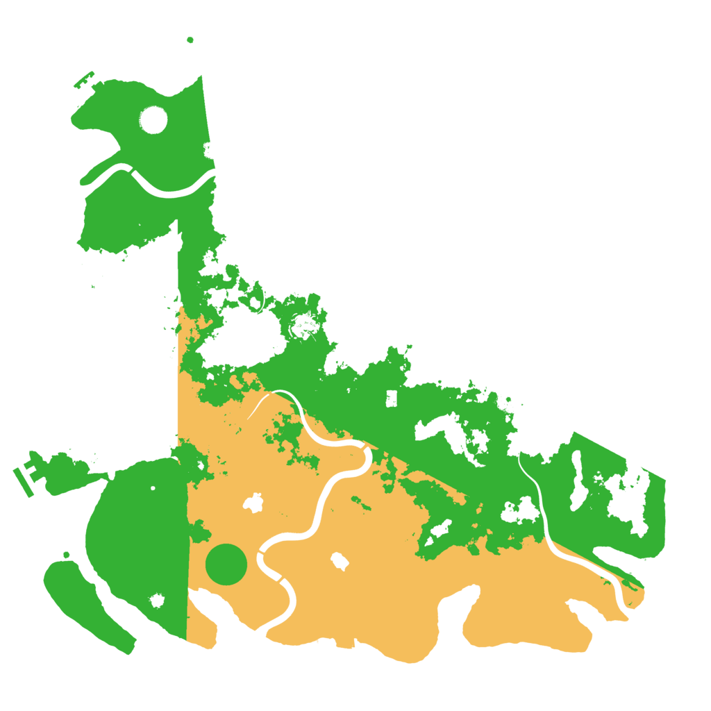 Biome Rust Map: Procedural Map, Size: 4500, Seed: 820379309