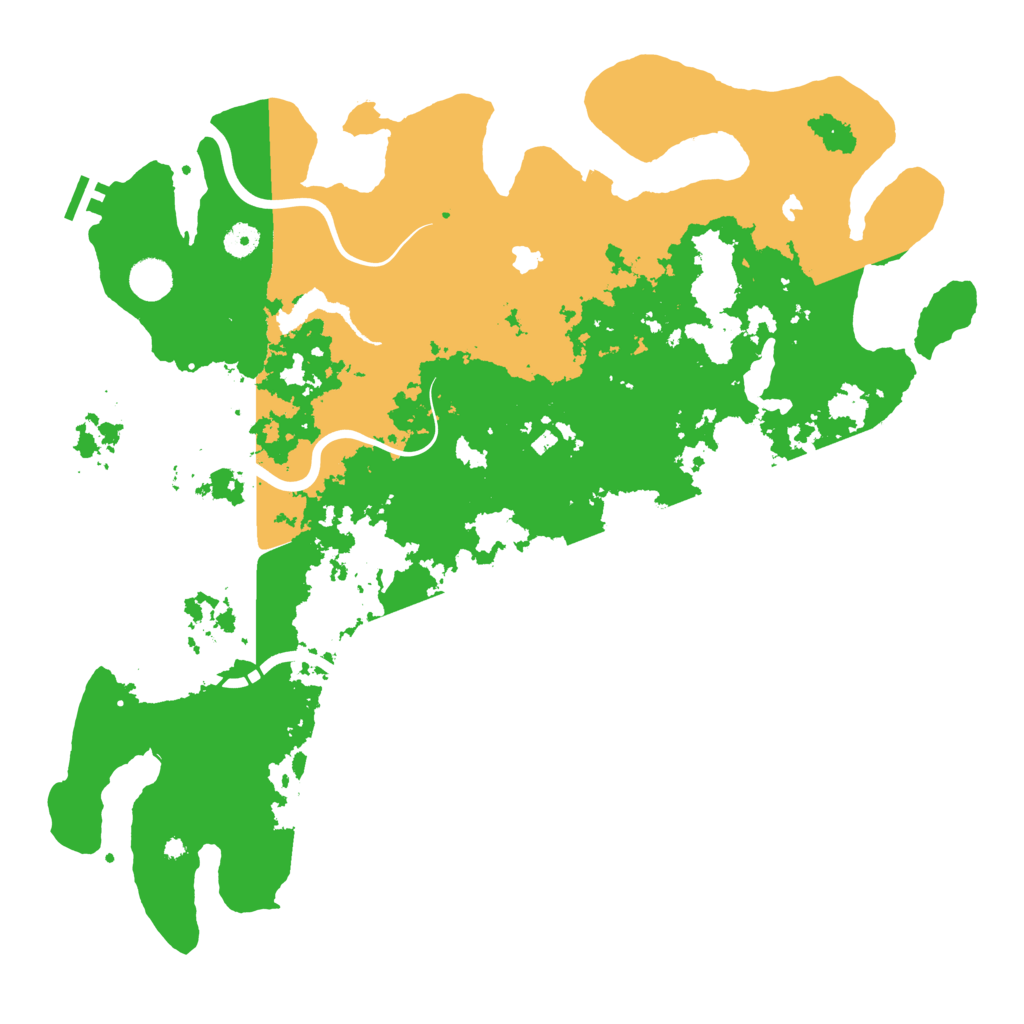 Biome Rust Map: Procedural Map, Size: 4500, Seed: 1471476781