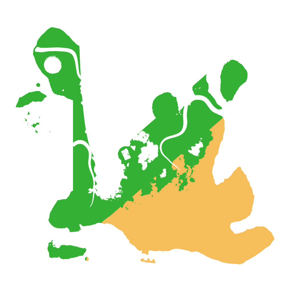 Biome Rust Map: Procedural Map, Size: 3000, Seed: 705576808