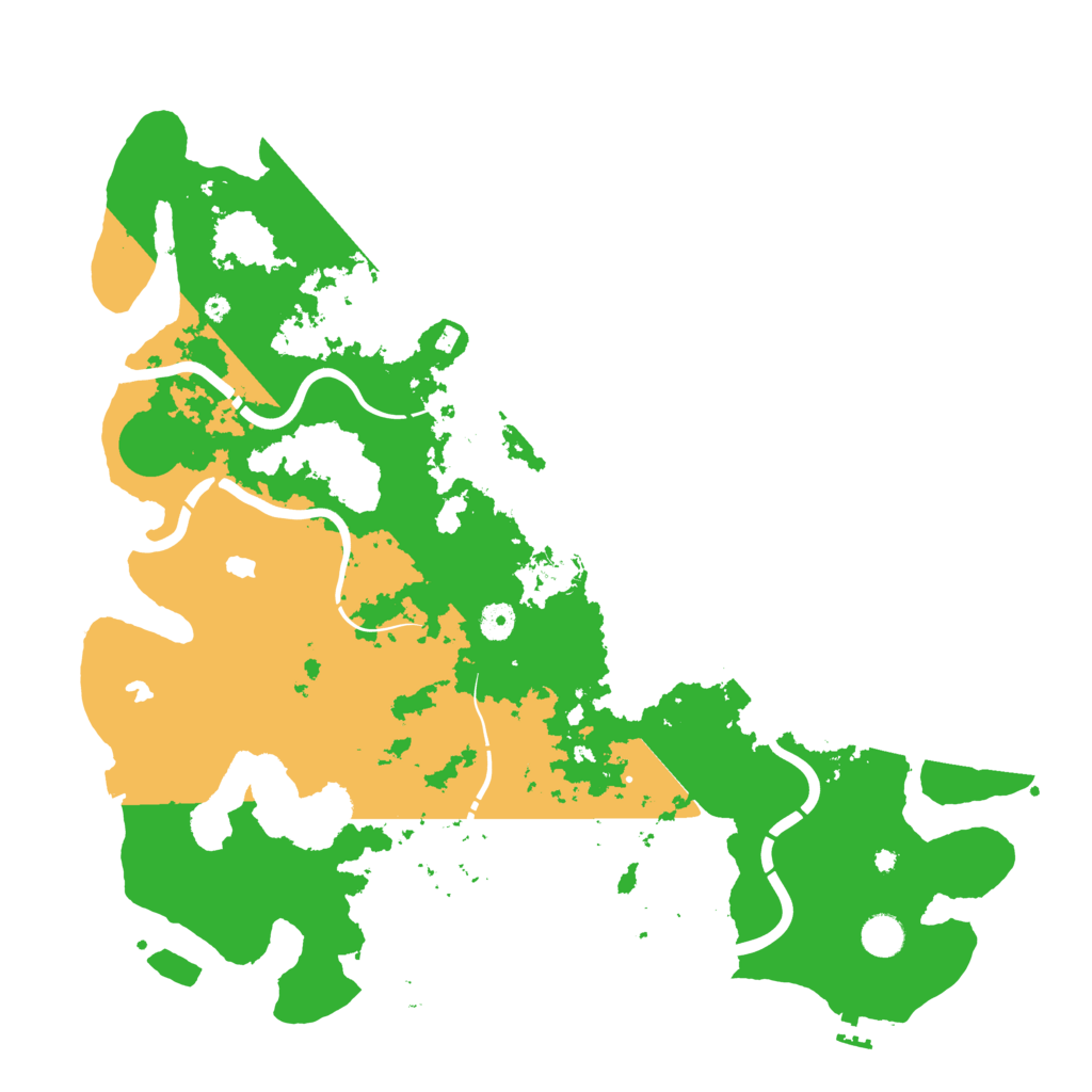 Biome Rust Map: Procedural Map, Size: 4500, Seed: 1391405202