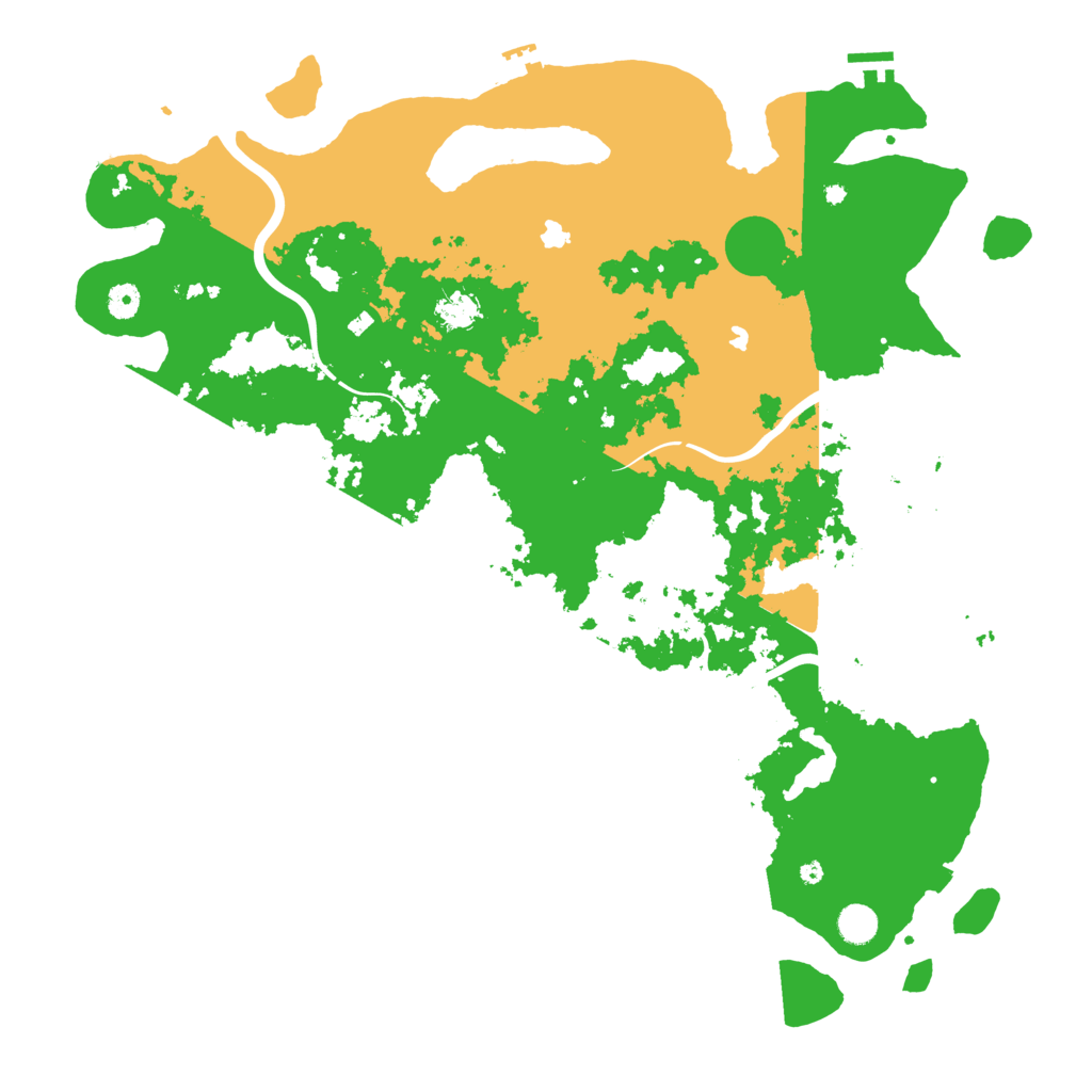 Biome Rust Map: Procedural Map, Size: 4800, Seed: 1966211744