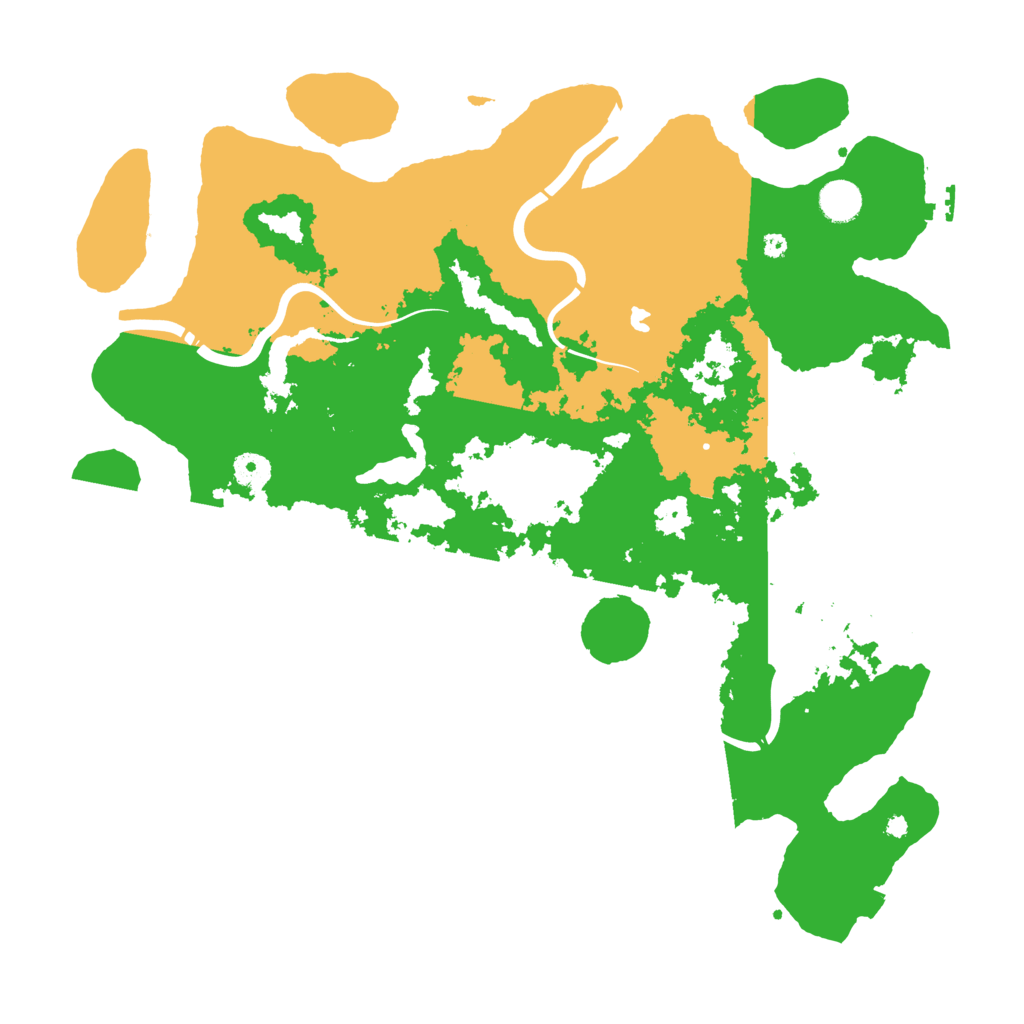 Biome Rust Map: Procedural Map, Size: 4250, Seed: 1140382614