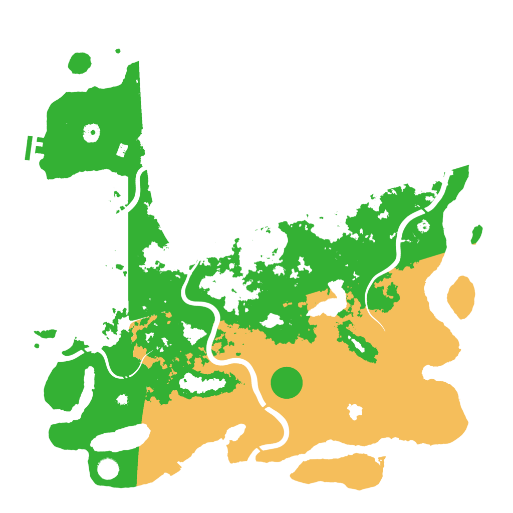 Biome Rust Map: Procedural Map, Size: 4250, Seed: 1394146004