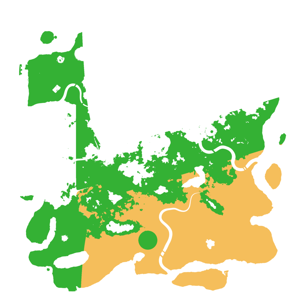 Biome Rust Map: Procedural Map, Size: 4250, Seed: 1394146004