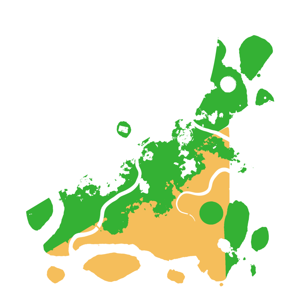 Biome Rust Map: Procedural Map, Size: 3500, Seed: 1859273294
