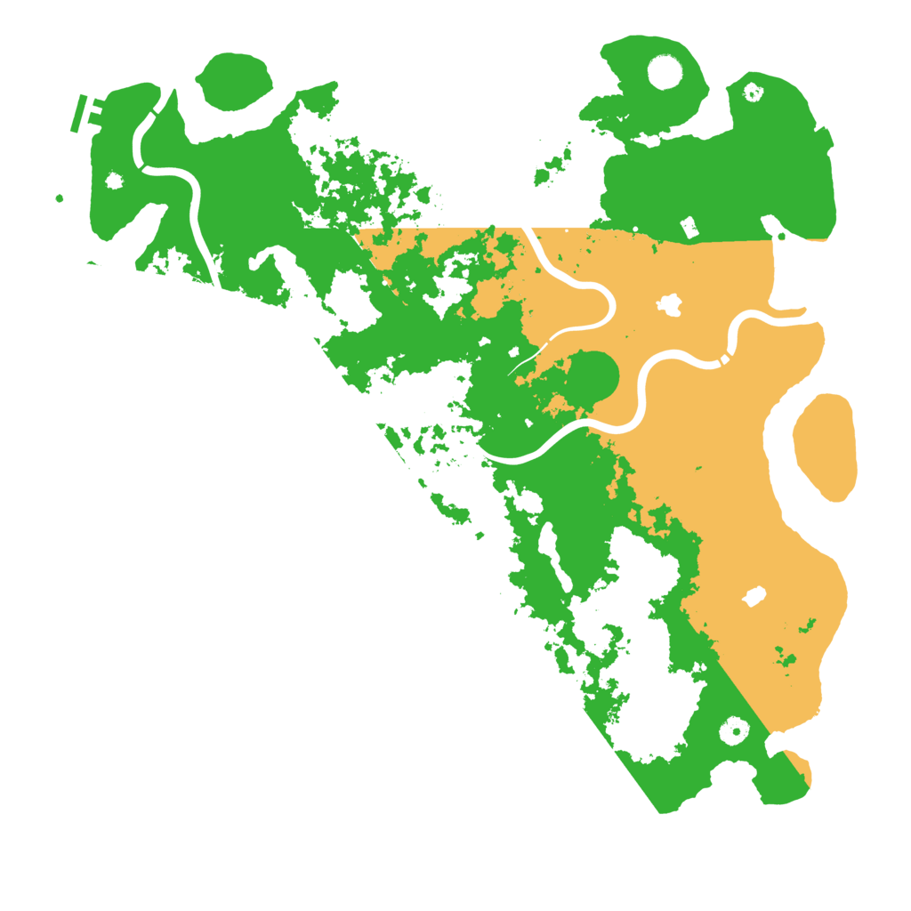 Biome Rust Map: Procedural Map, Size: 4800, Seed: 749576550