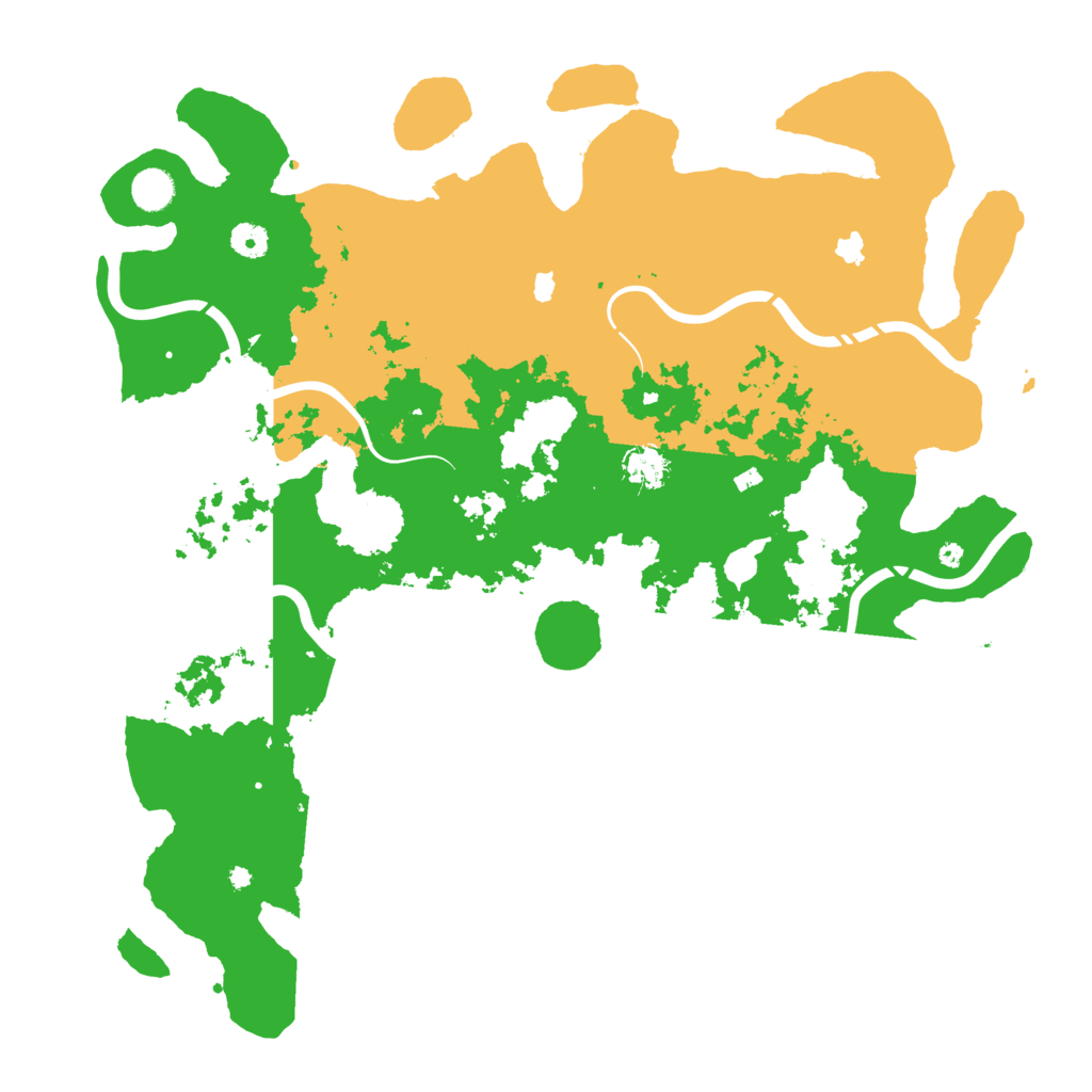 Biome Rust Map: Procedural Map, Size: 4500, Seed: 436210780
