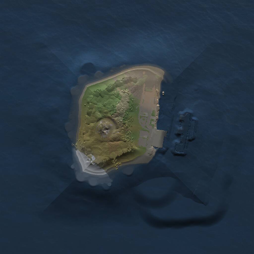 Rust Map: Procedural Map, Size: 1000, Seed: 97107546, 2 Monuments