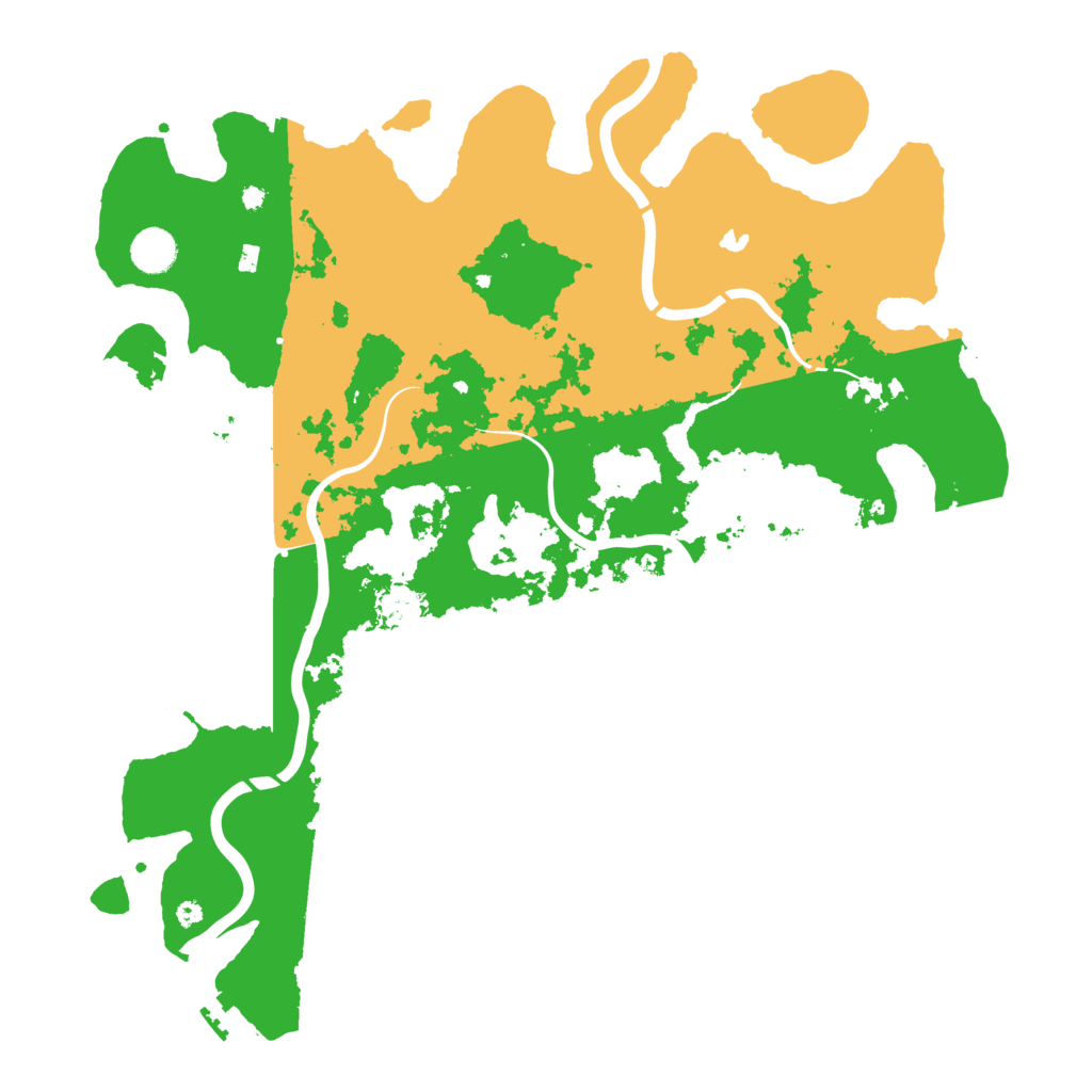 Biome Rust Map: Procedural Map, Size: 4250, Seed: 899726612