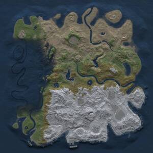 Thumbnail Rust Map: Procedural Map, Size: 4250, Seed: 899726612, 17 Monuments