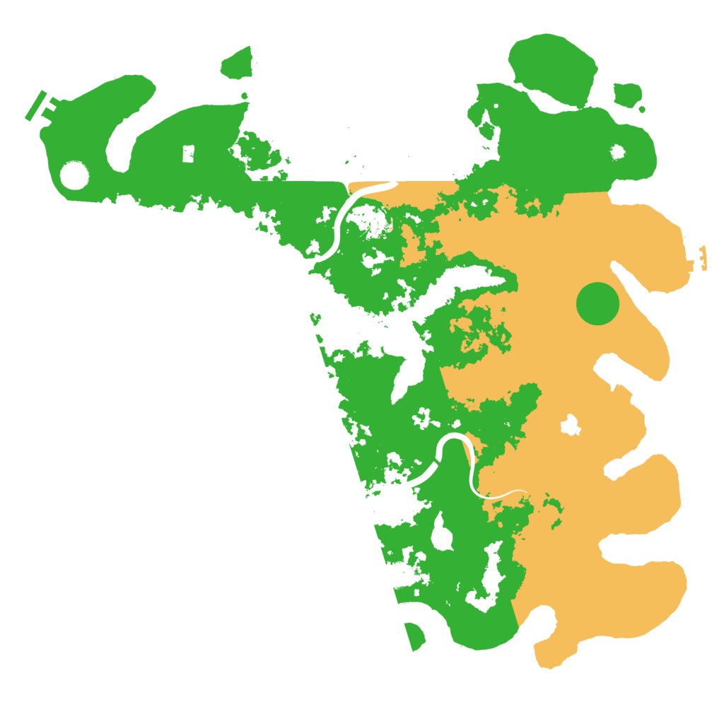 Biome Rust Map: Procedural Map, Size: 4433, Seed: 802133155