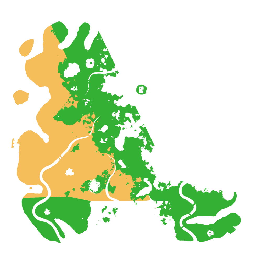 Biome Rust Map: Procedural Map, Size: 4250, Seed: 138674481