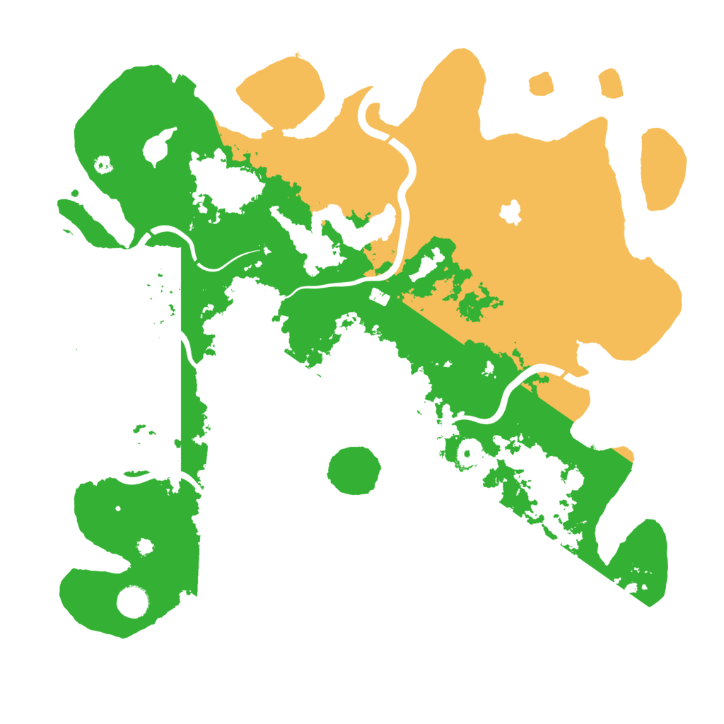 Biome Rust Map: Procedural Map, Size: 4000, Seed: 5814