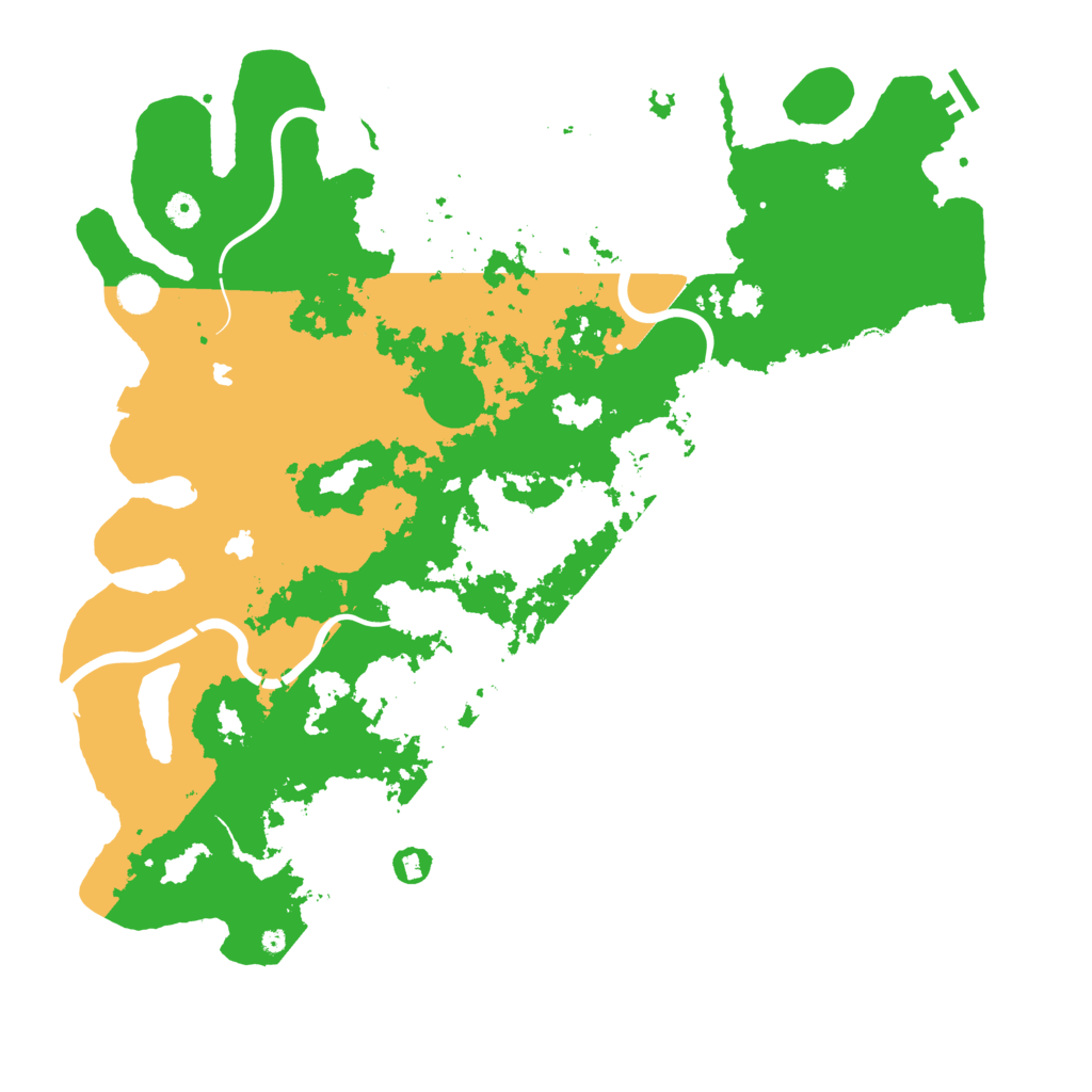 Biome Rust Map: Procedural Map, Size: 4800, Seed: 19820527