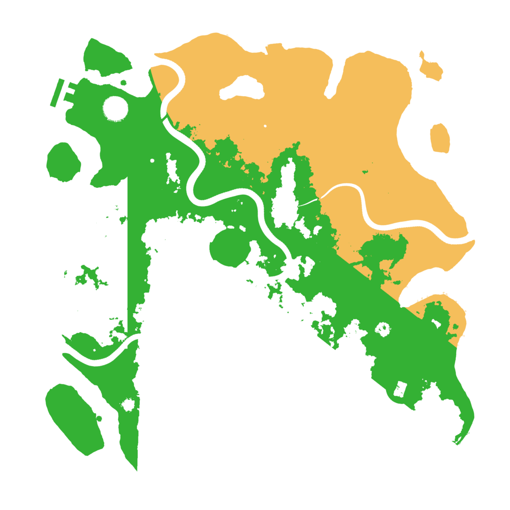 Biome Rust Map: Procedural Map, Size: 3570, Seed: 1602163833