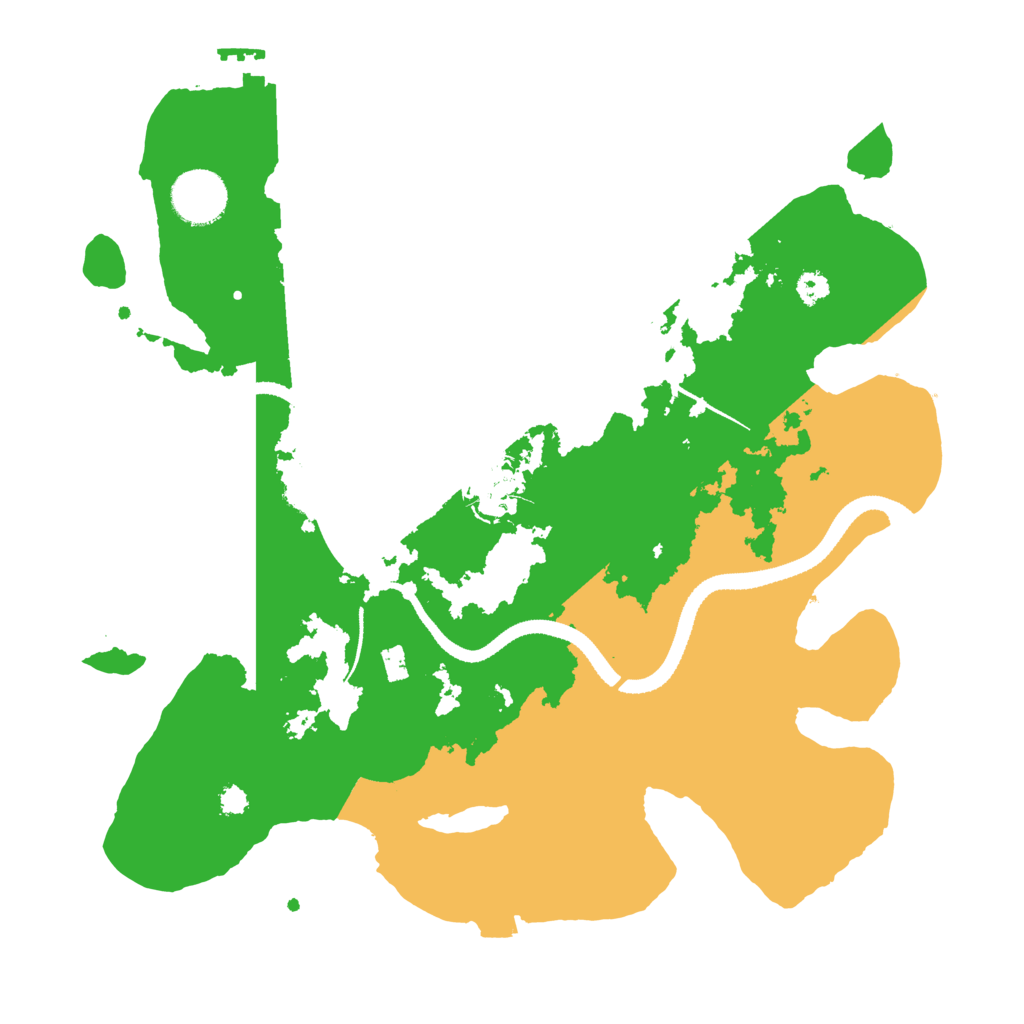 Biome Rust Map: Procedural Map, Size: 3250, Seed: 1650430129