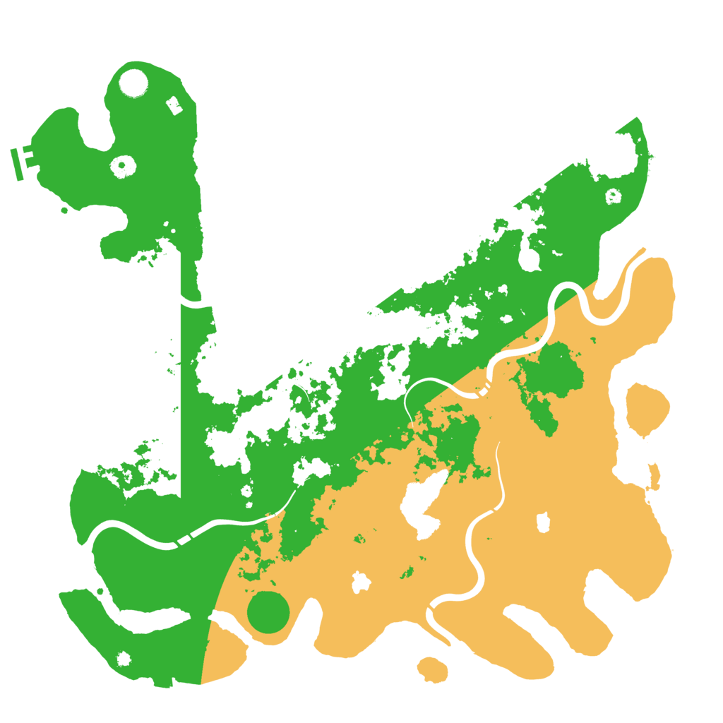 Biome Rust Map: Procedural Map, Size: 4500, Seed: 224768824