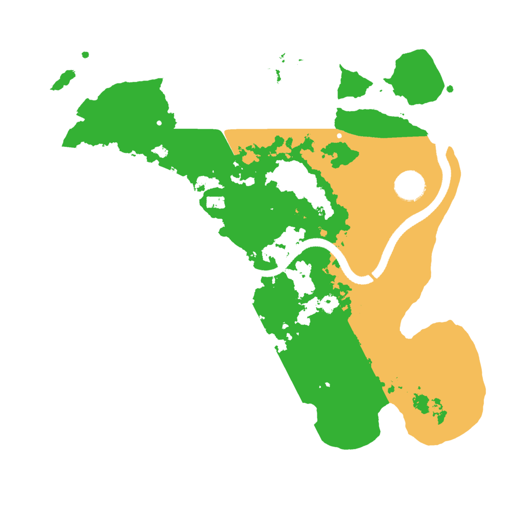 Biome Rust Map: Procedural Map, Size: 3000, Seed: 1139809303