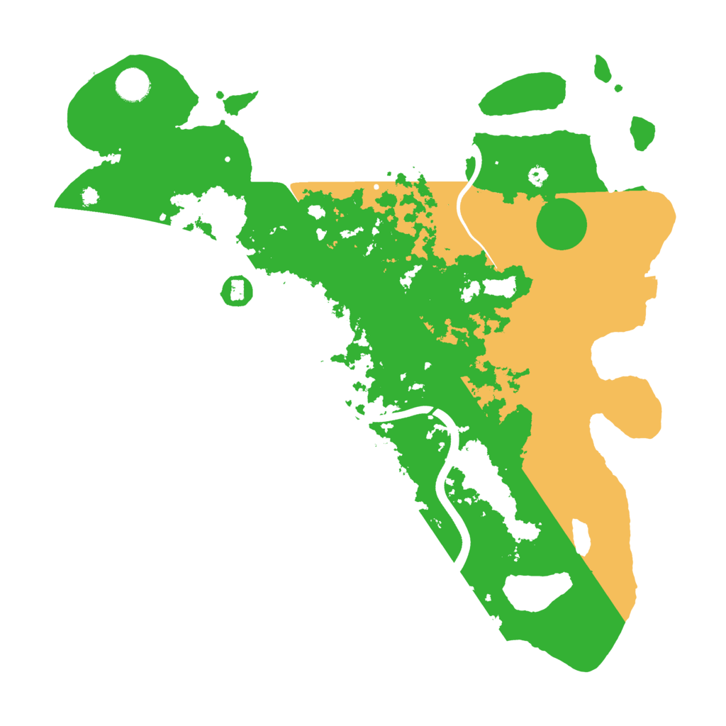 Biome Rust Map: Procedural Map, Size: 3800, Seed: 1902542322