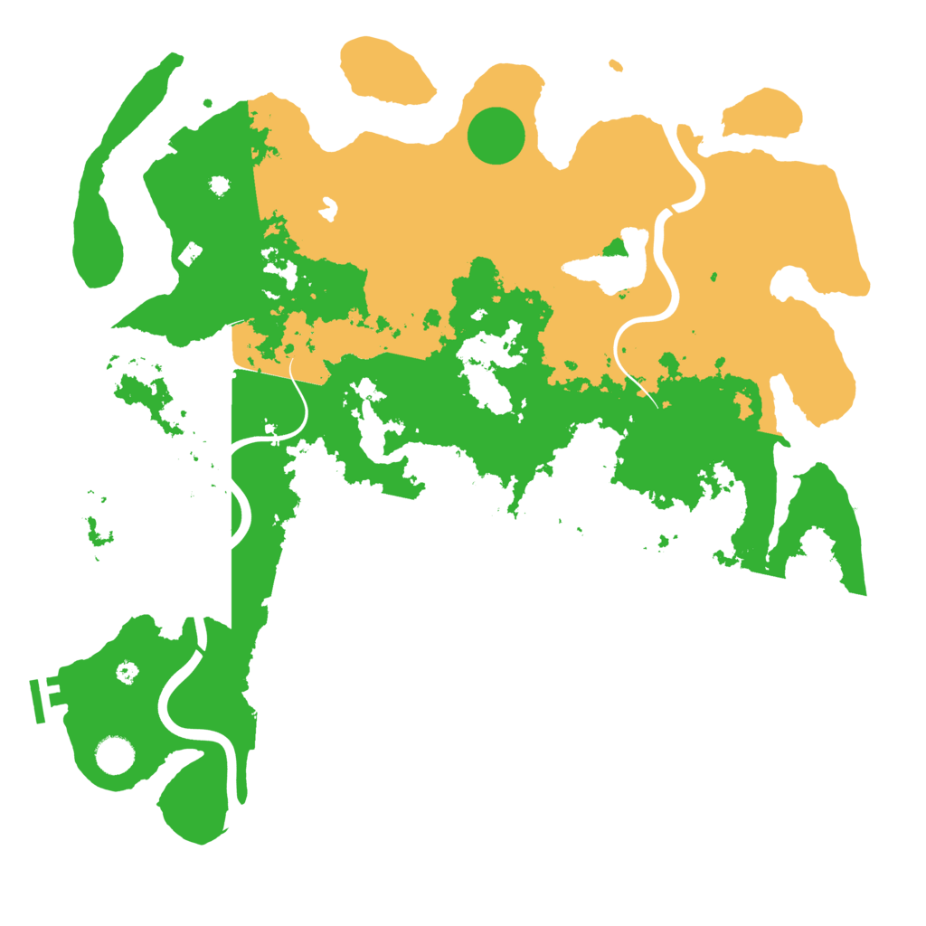 Biome Rust Map: Procedural Map, Size: 4250, Seed: 972823917