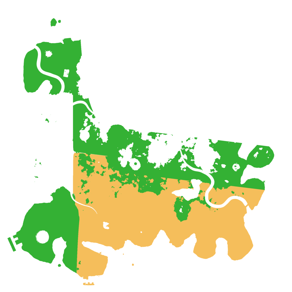Biome Rust Map: Procedural Map, Size: 4000, Seed: 1104896964
