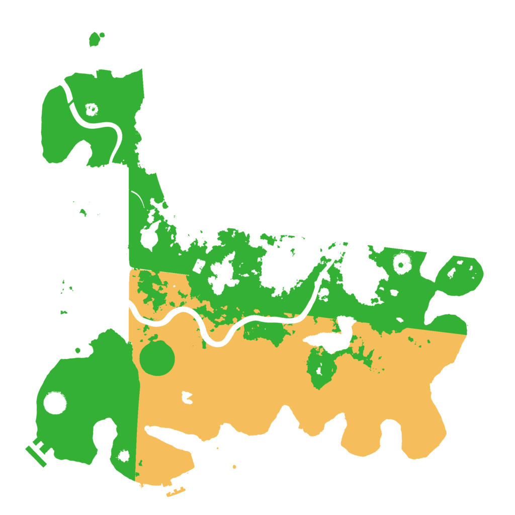 Biome Rust Map: Procedural Map, Size: 4000, Seed: 1104896964