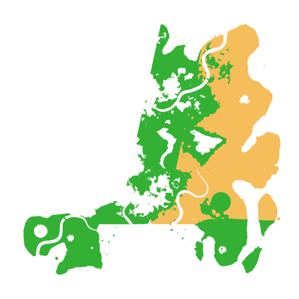 Biome Rust Map: Procedural Map, Size: 4000, Seed: 932309960