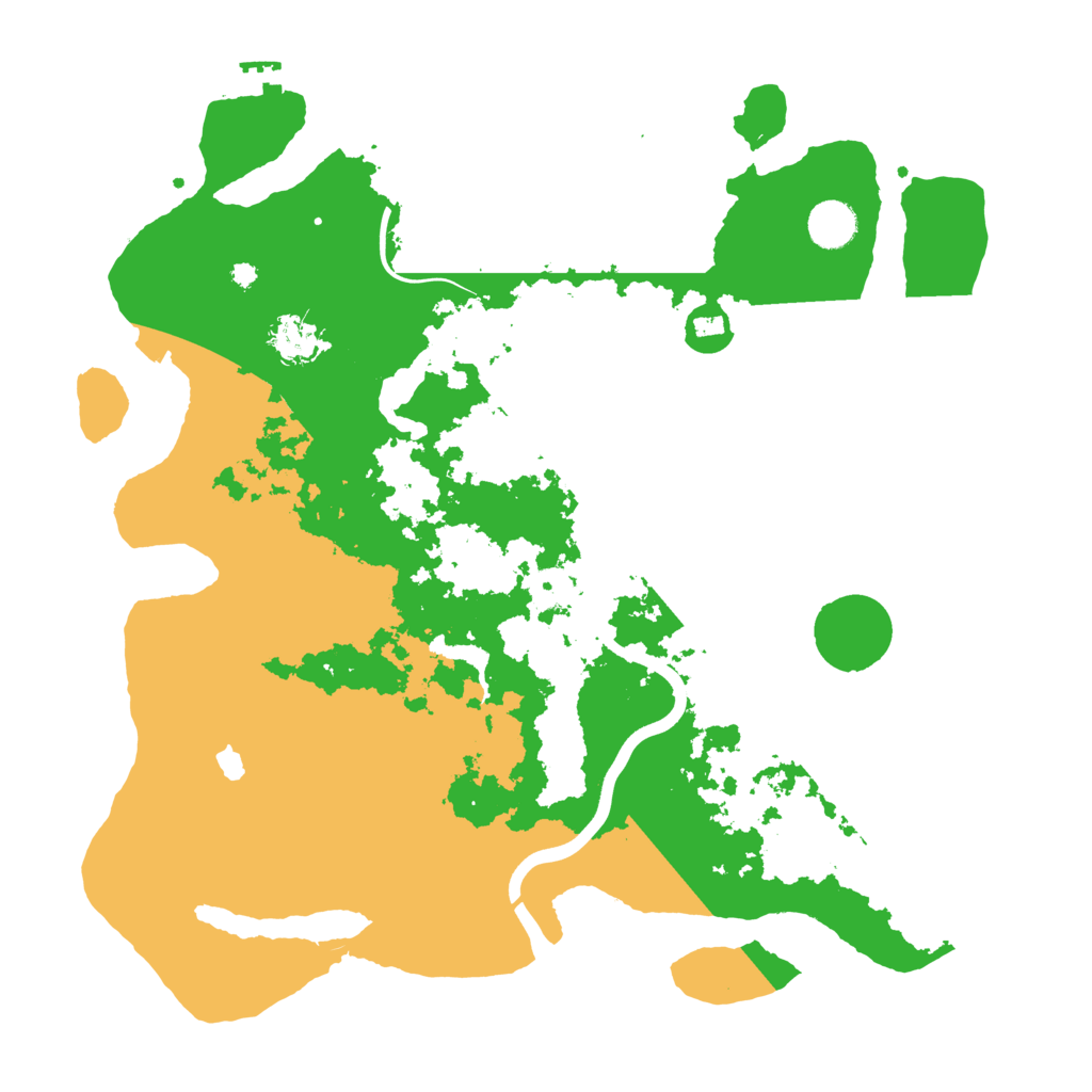 Biome Rust Map: Procedural Map, Size: 4000, Seed: 878141520