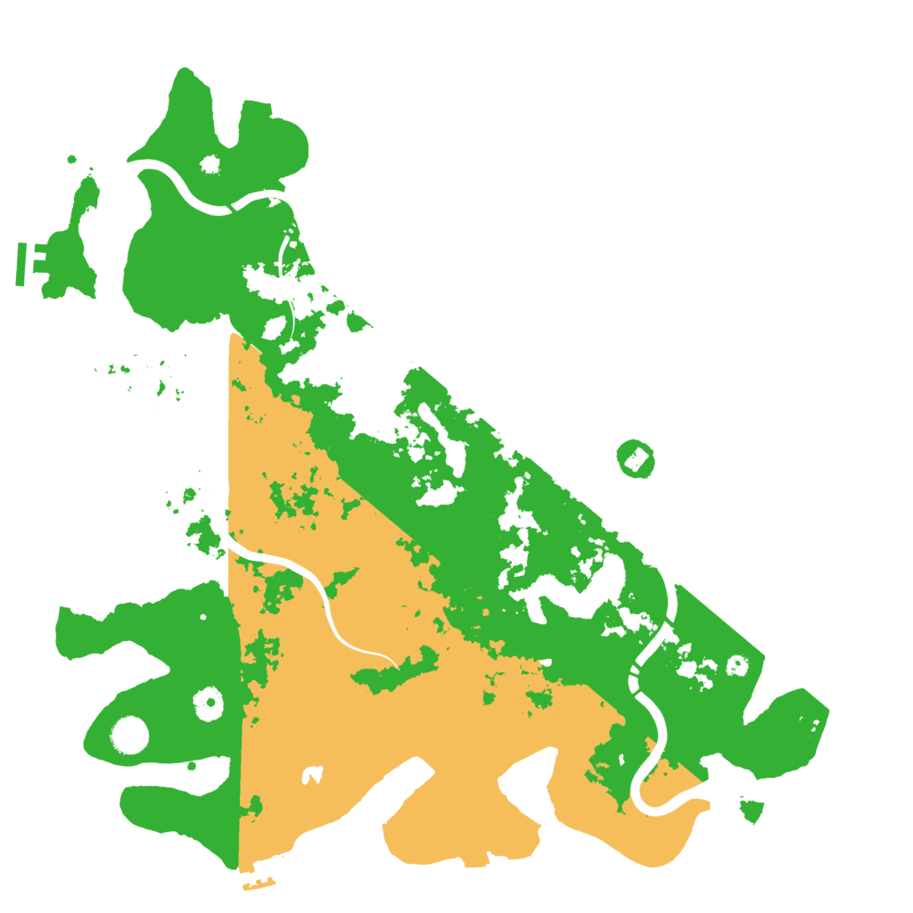 Biome Rust Map: Procedural Map, Size: 4250, Seed: 800854377