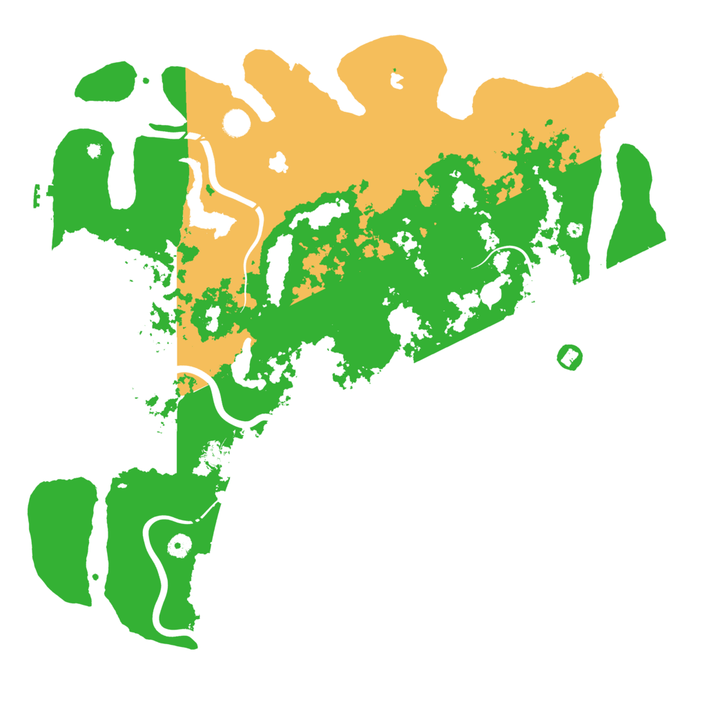 Biome Rust Map: Procedural Map, Size: 4500, Seed: 1663196206