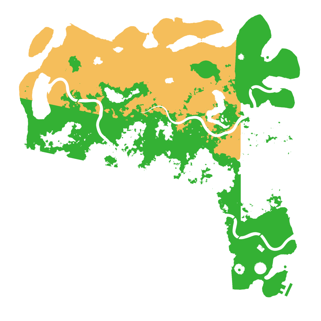 Biome Rust Map: Procedural Map, Size: 4750, Seed: 1271853248