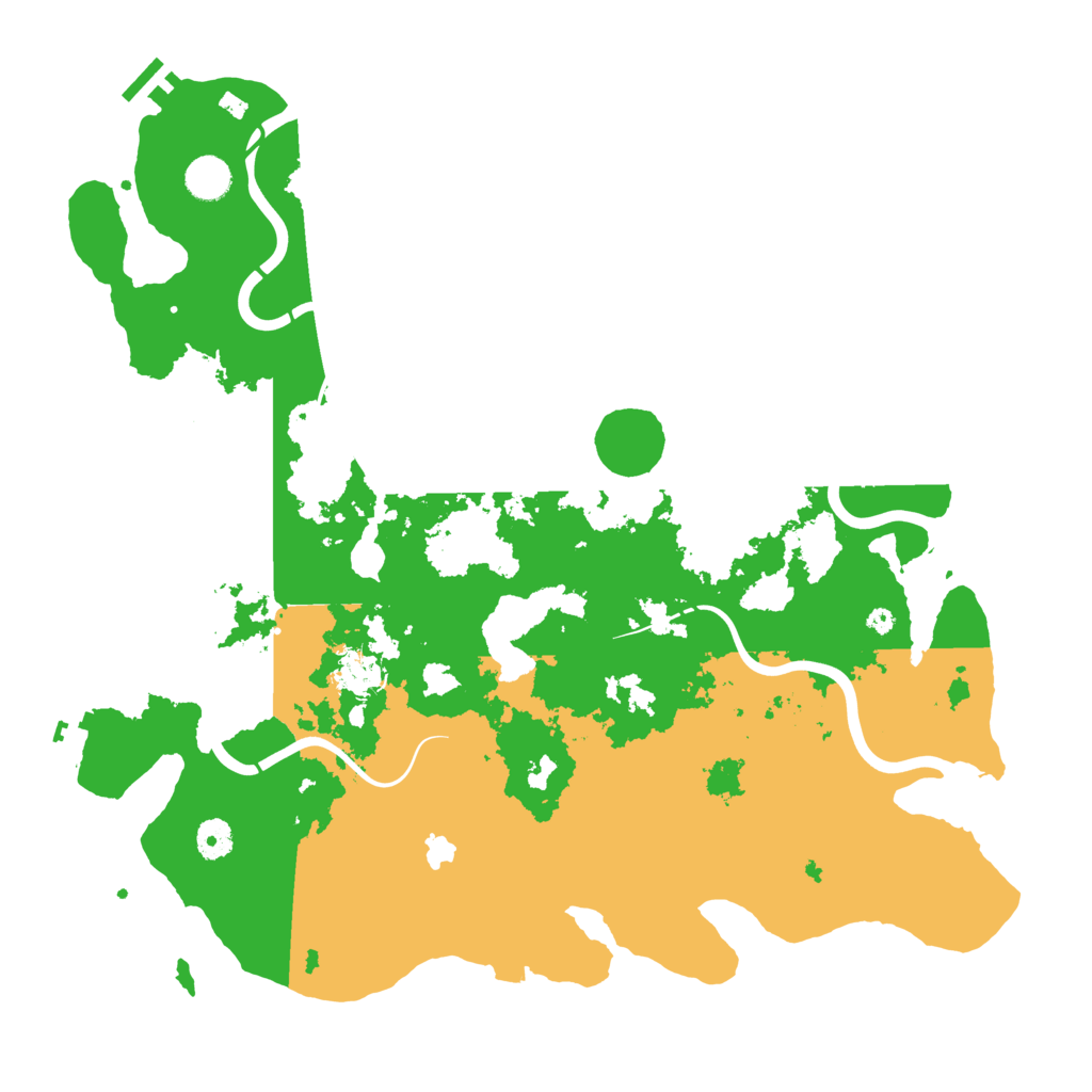 Biome Rust Map: Procedural Map, Size: 4250, Seed: 874727790