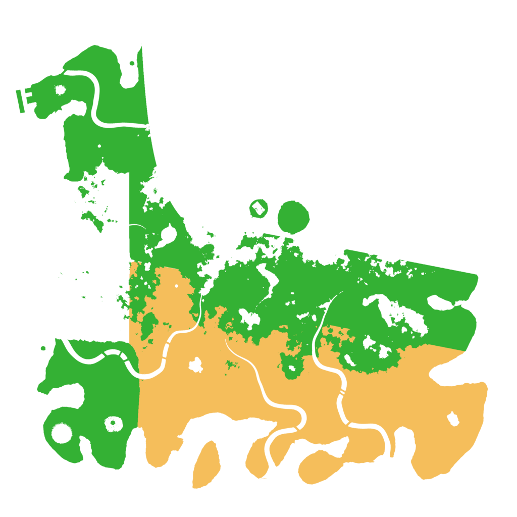 Biome Rust Map: Procedural Map, Size: 4500, Seed: 1950805318
