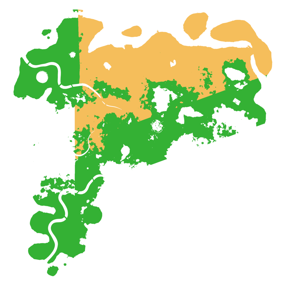 Biome Rust Map: Procedural Map, Size: 4500, Seed: 1658520264