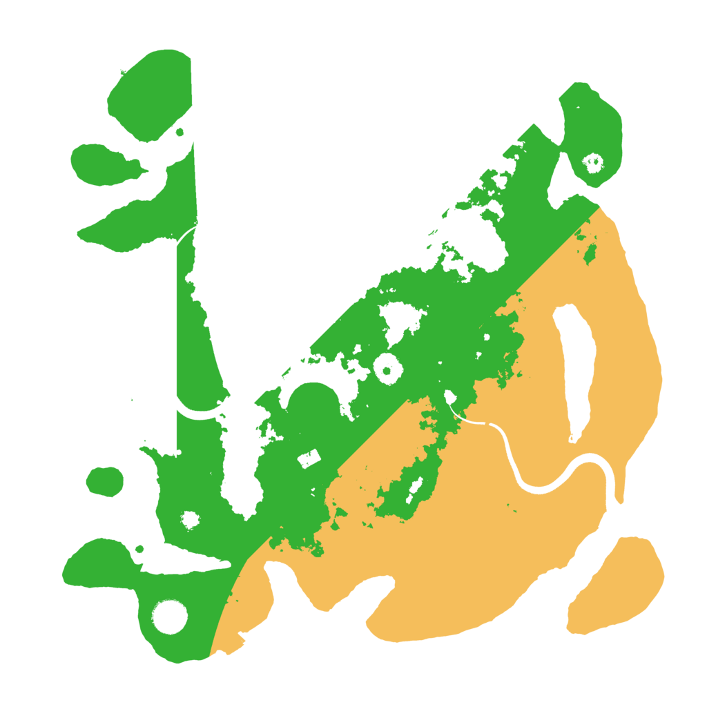 Biome Rust Map: Procedural Map, Size: 3600, Seed: 787926