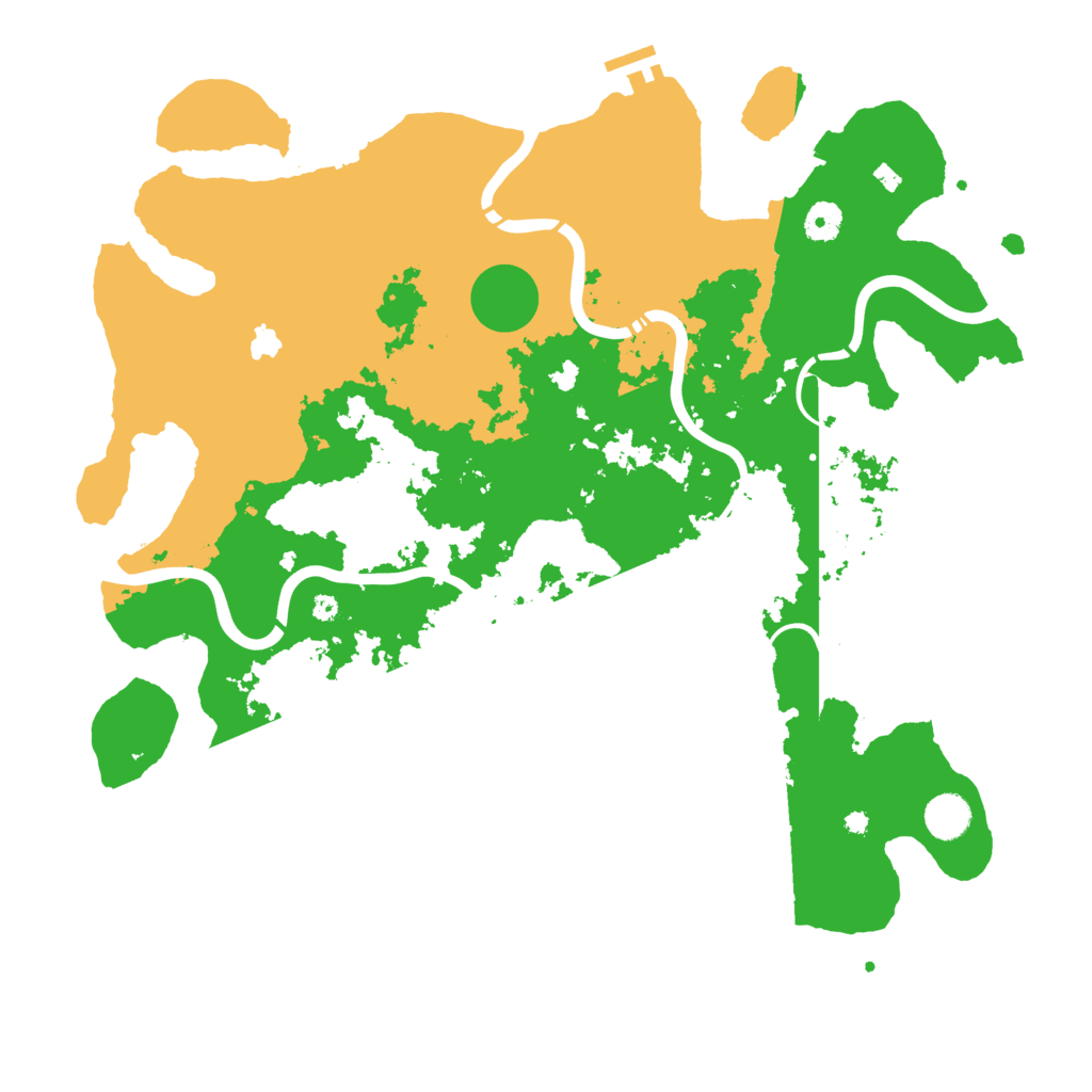 Biome Rust Map: Procedural Map, Size: 4250, Seed: 123636765