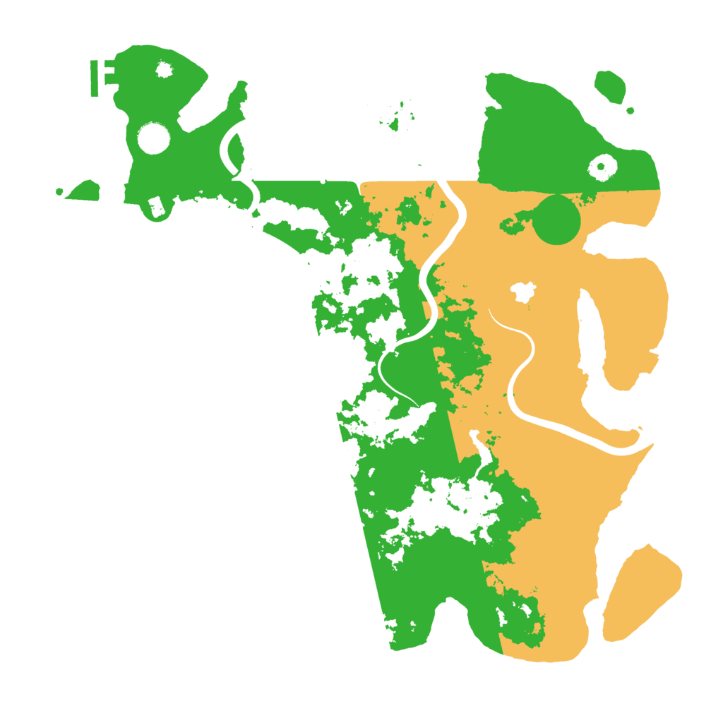 Biome Rust Map: Procedural Map, Size: 4000, Seed: 1666388404