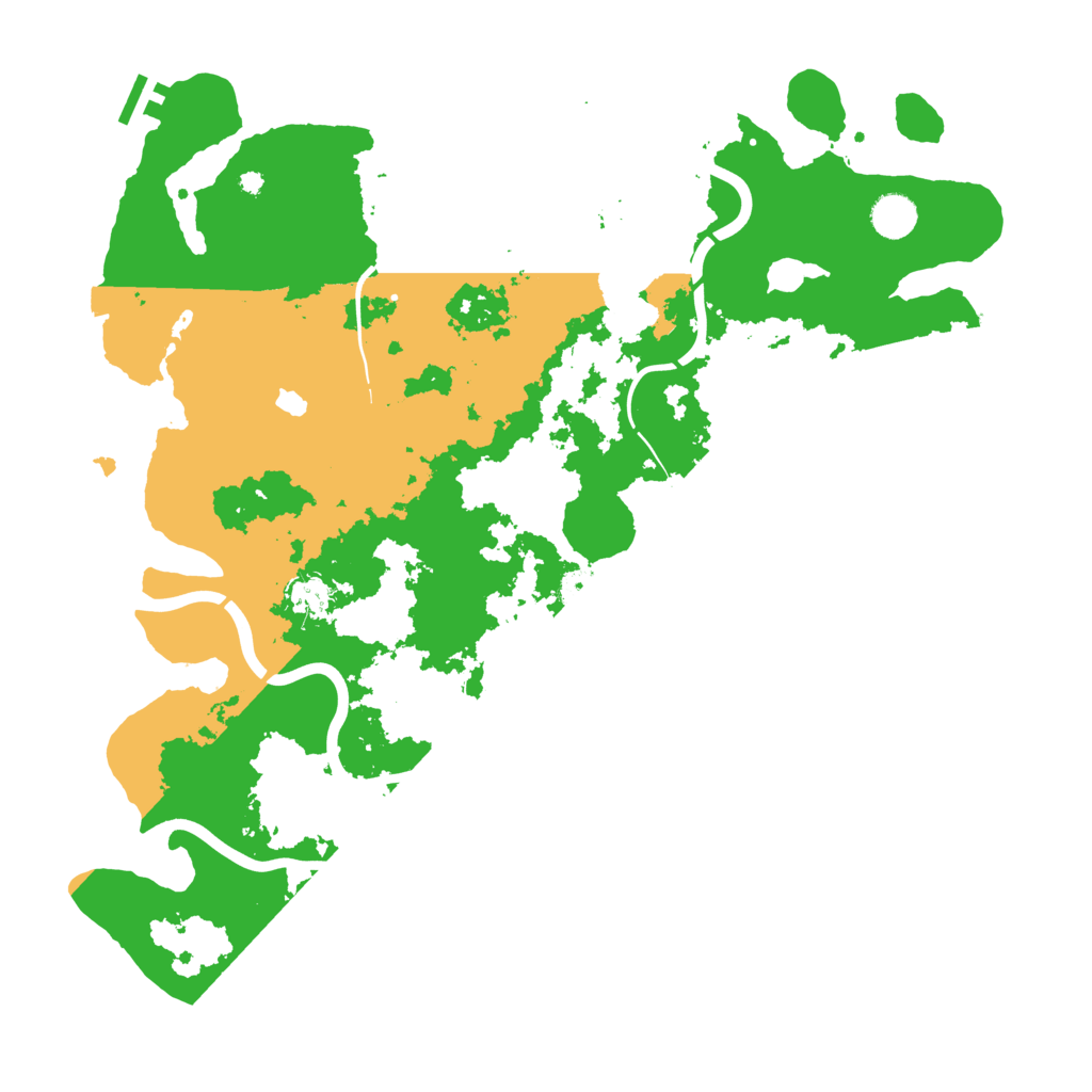 Biome Rust Map: Procedural Map, Size: 4250, Seed: 671958