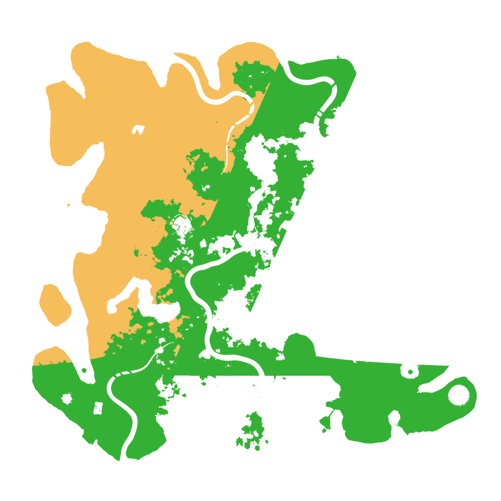 Biome Rust Map: Procedural Map, Size: 4250, Seed: 687418133
